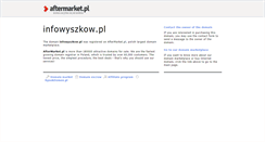 Desktop Screenshot of infowyszkow.pl